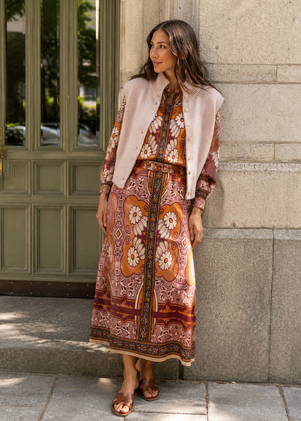 Bluse 'Orange'