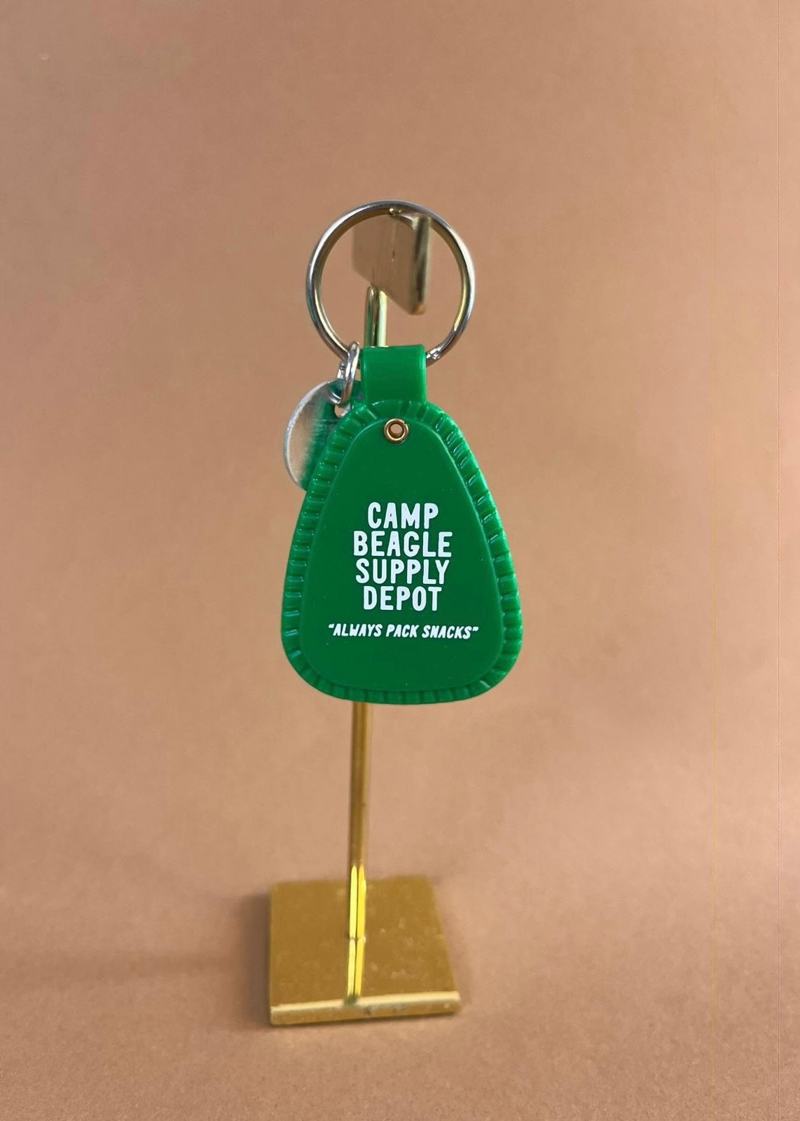 Schlüsselanhänger 'Snoopy' Grün