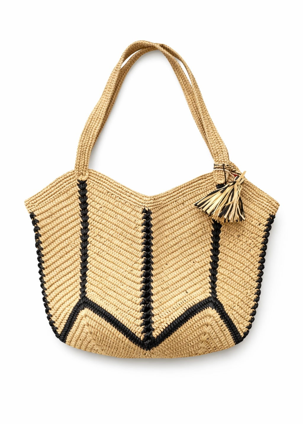 Jute Tasche 'Schwarz'