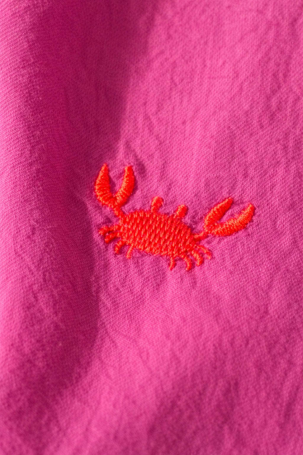 Midirock mit Stickerei 'Pink'