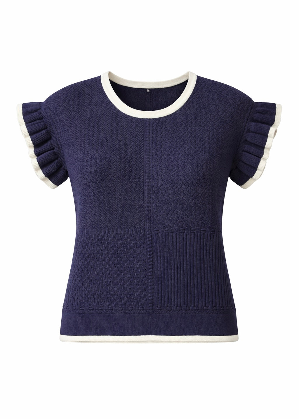 Pullunder mit Volant 'Navy'