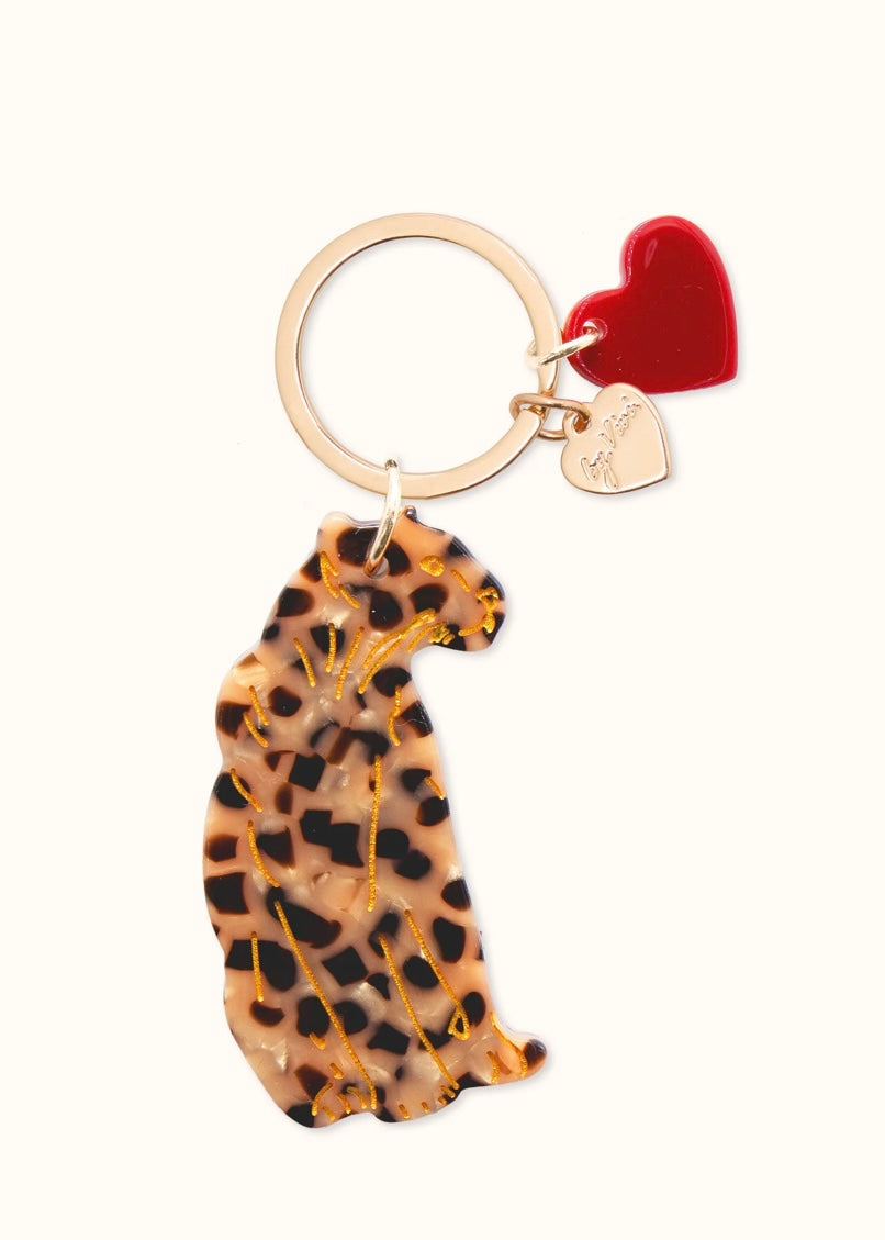 Schlüsselanhänger 'Leopard'
