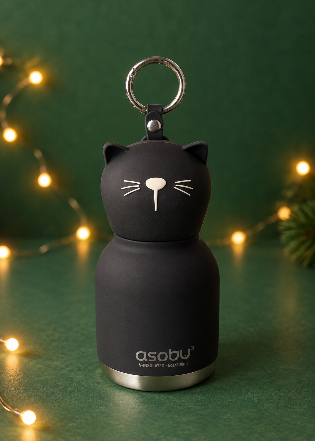 Mini-Trink Flasche 'Katze'