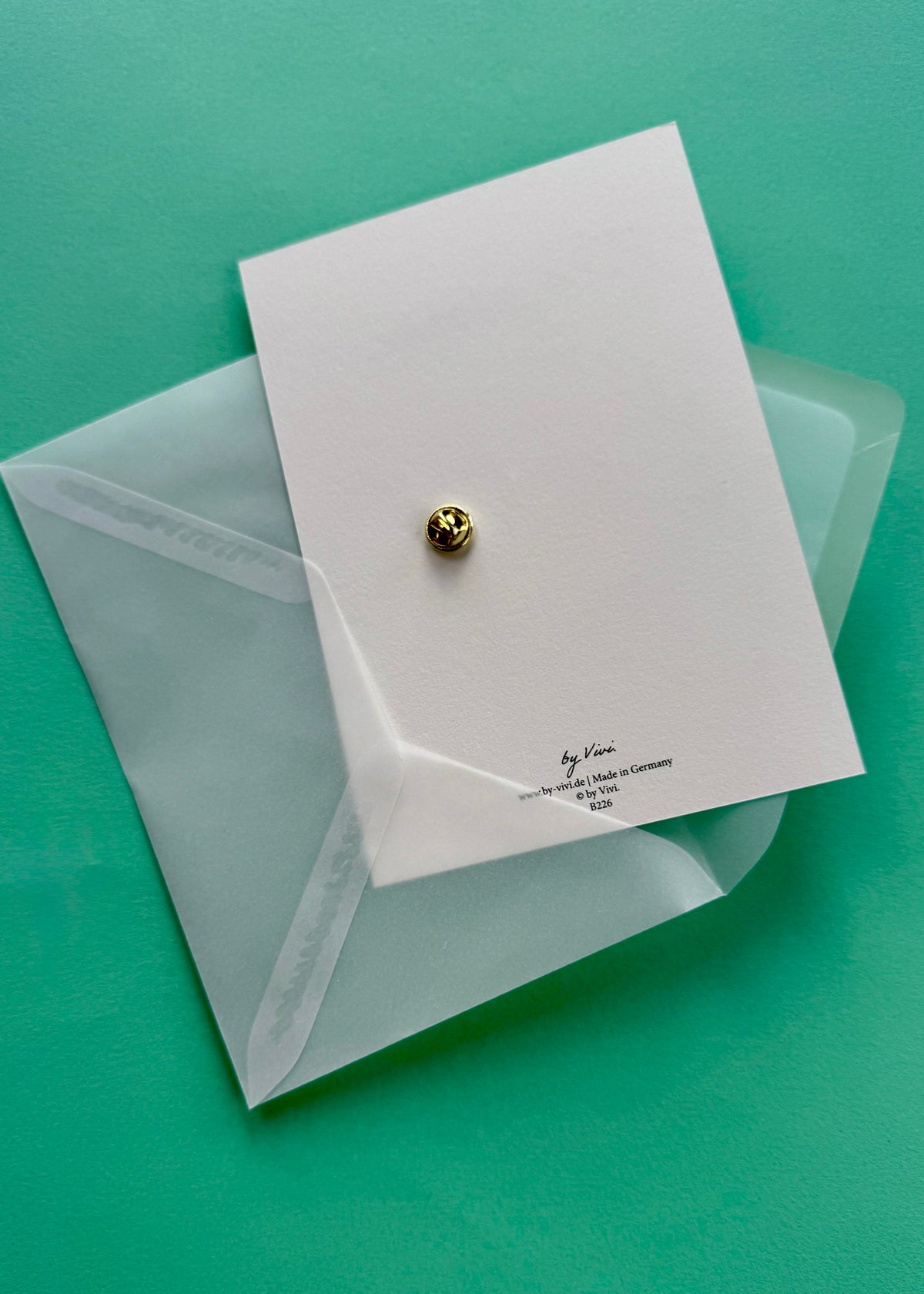 Anstecker-Karte 'Dackel'