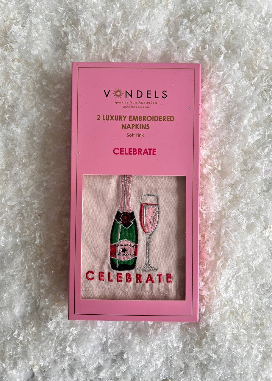 Stoff-Servietten 'Celebrate'