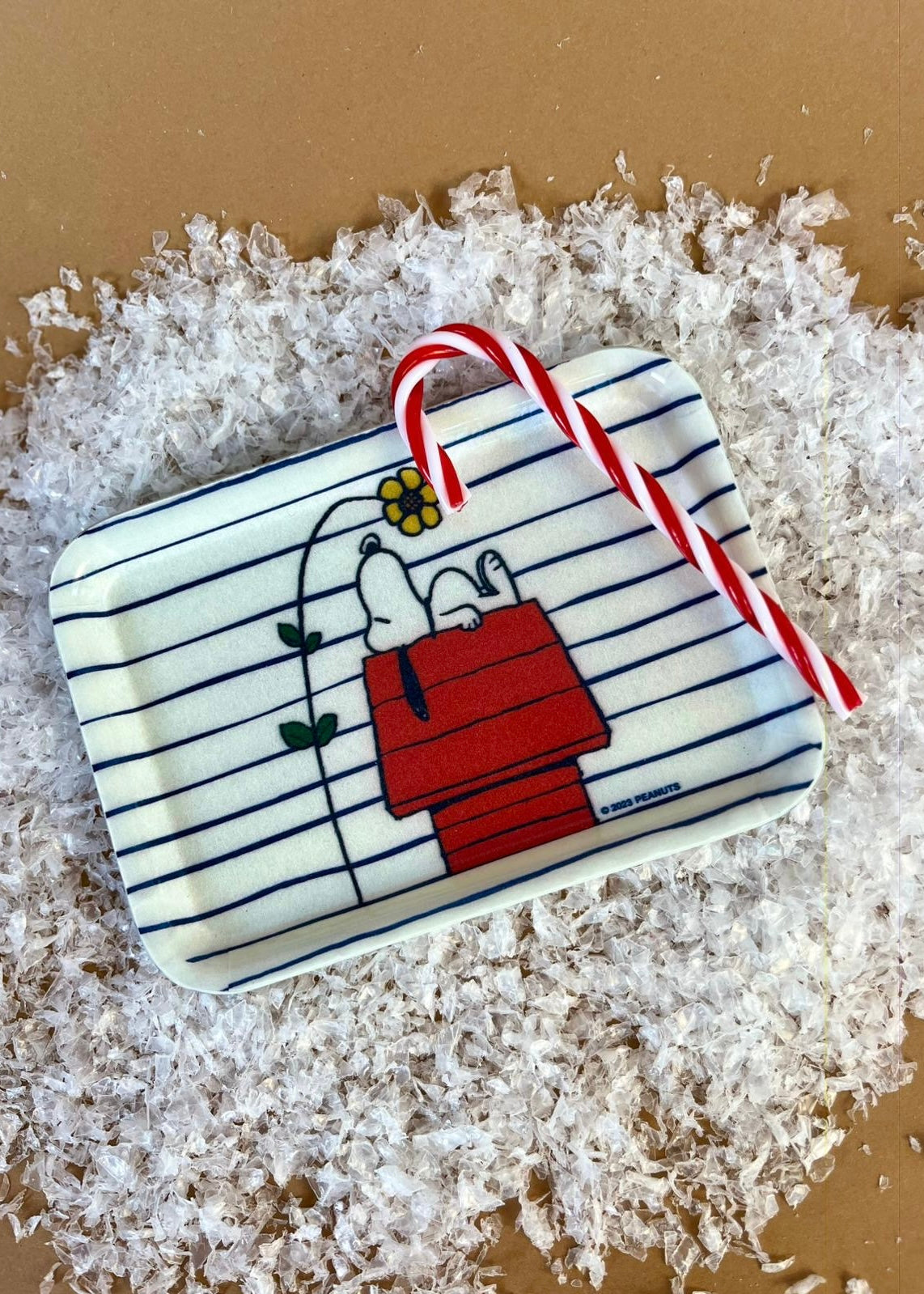 Tablett 'Snoopy' Hütte