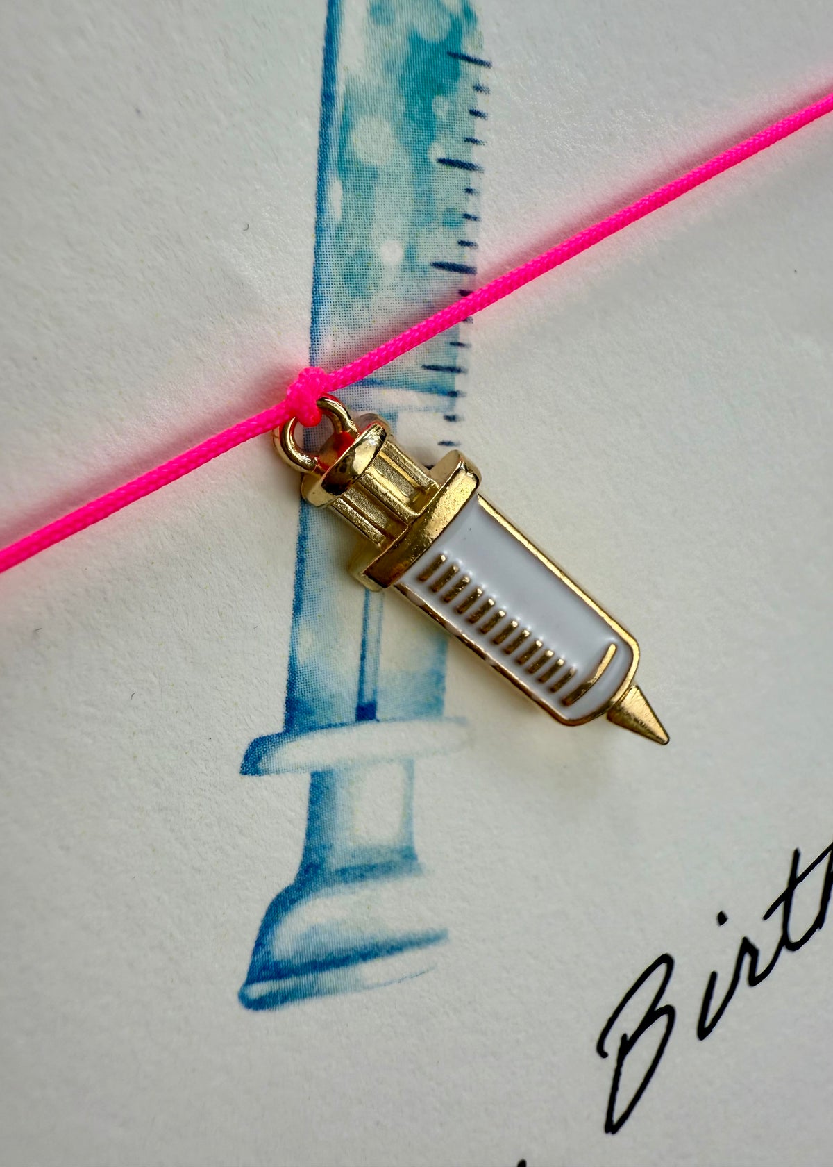 Armband-Karte 'Botox'