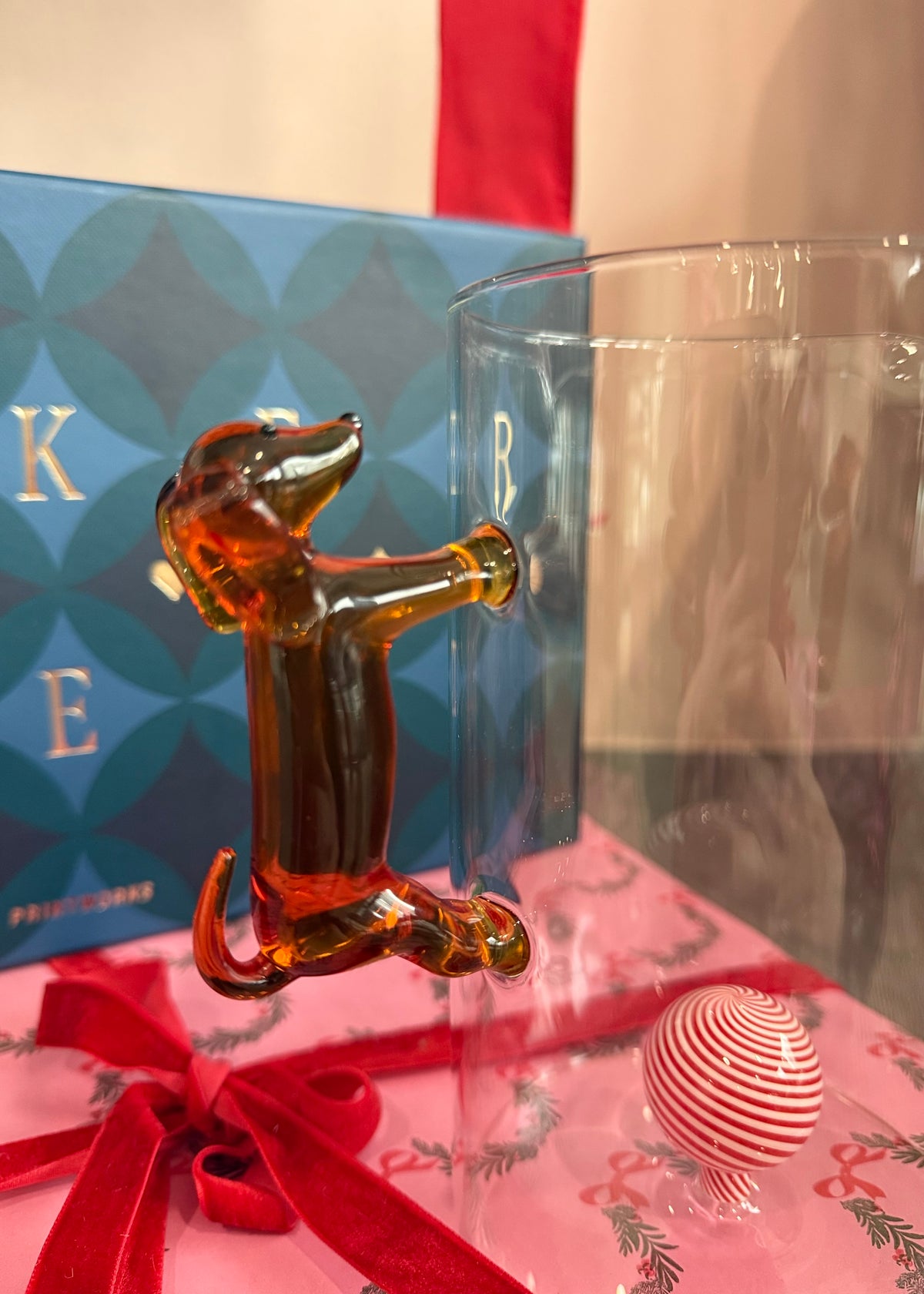 Grosse Karaffe Dackel