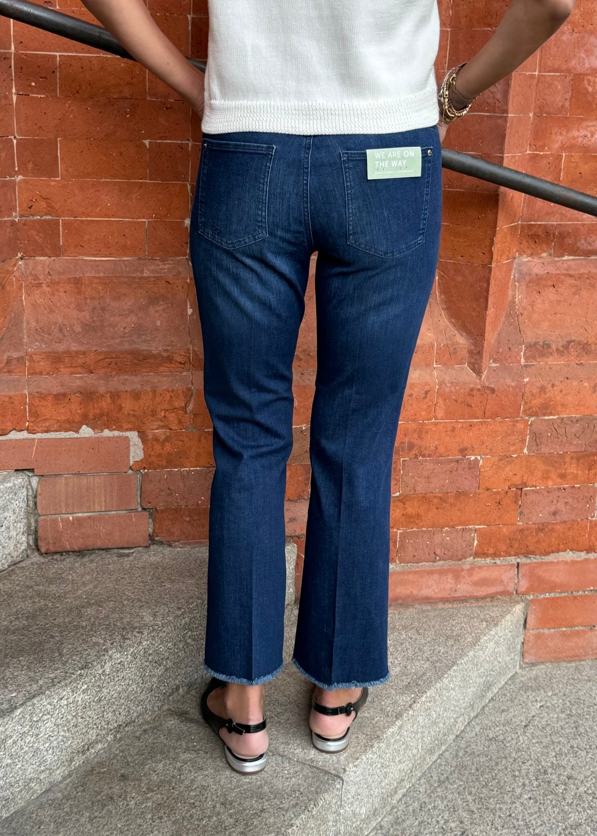 6/8 Cropped Jeans 'Blau'