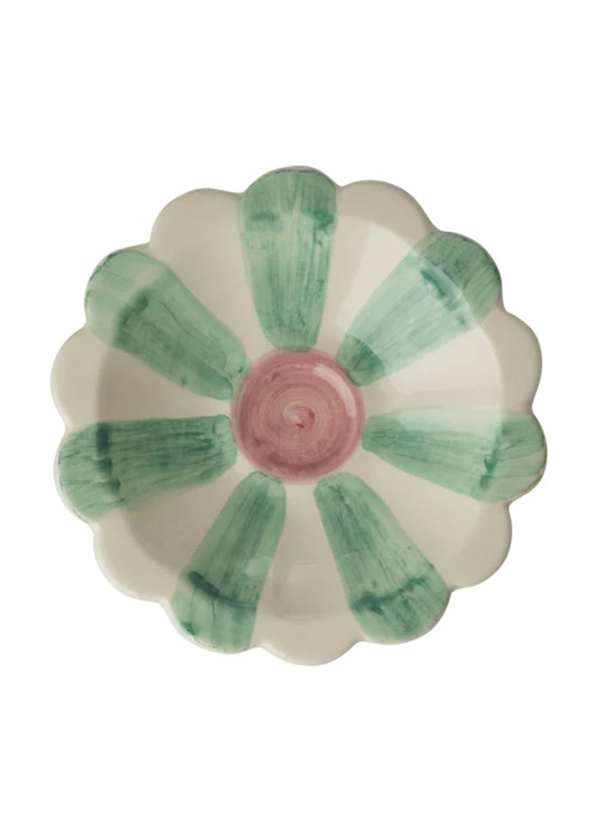 Dipschale 'Blume' Grün