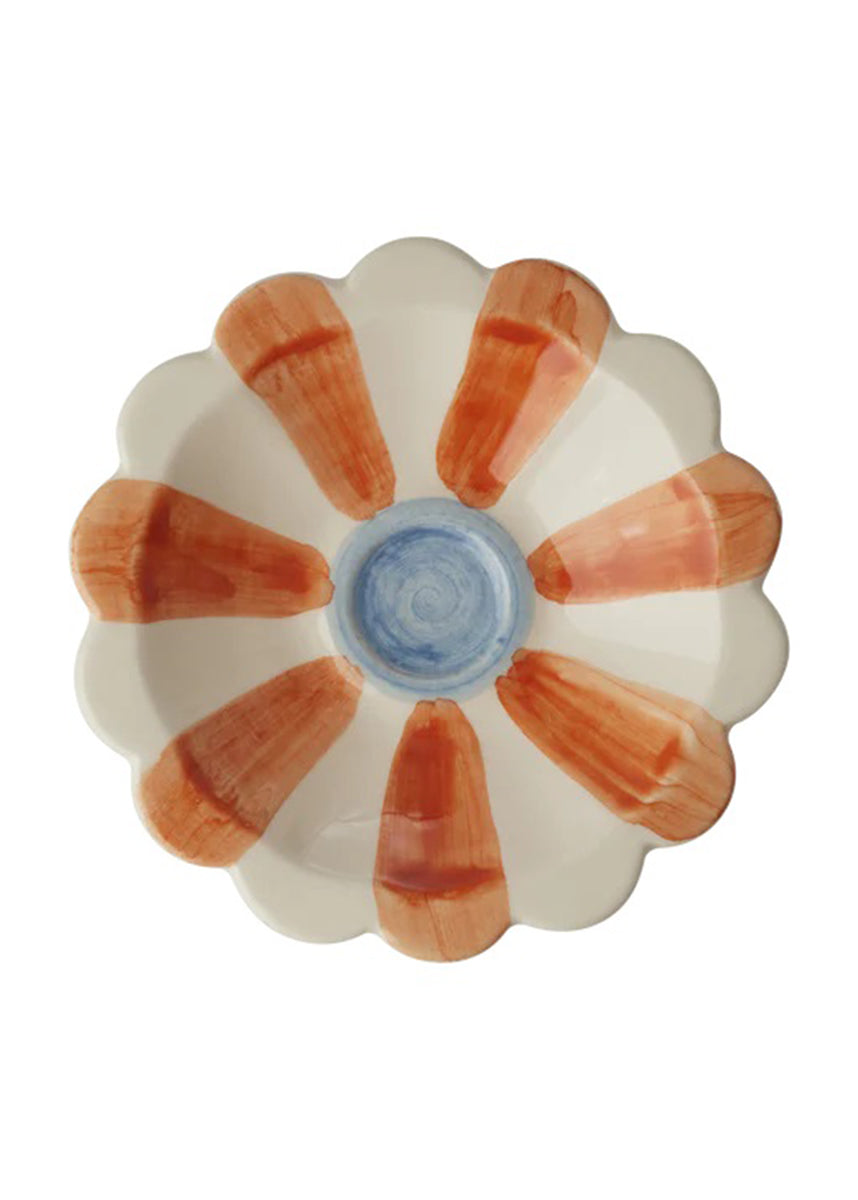 Dipschale 'Blume' Orange