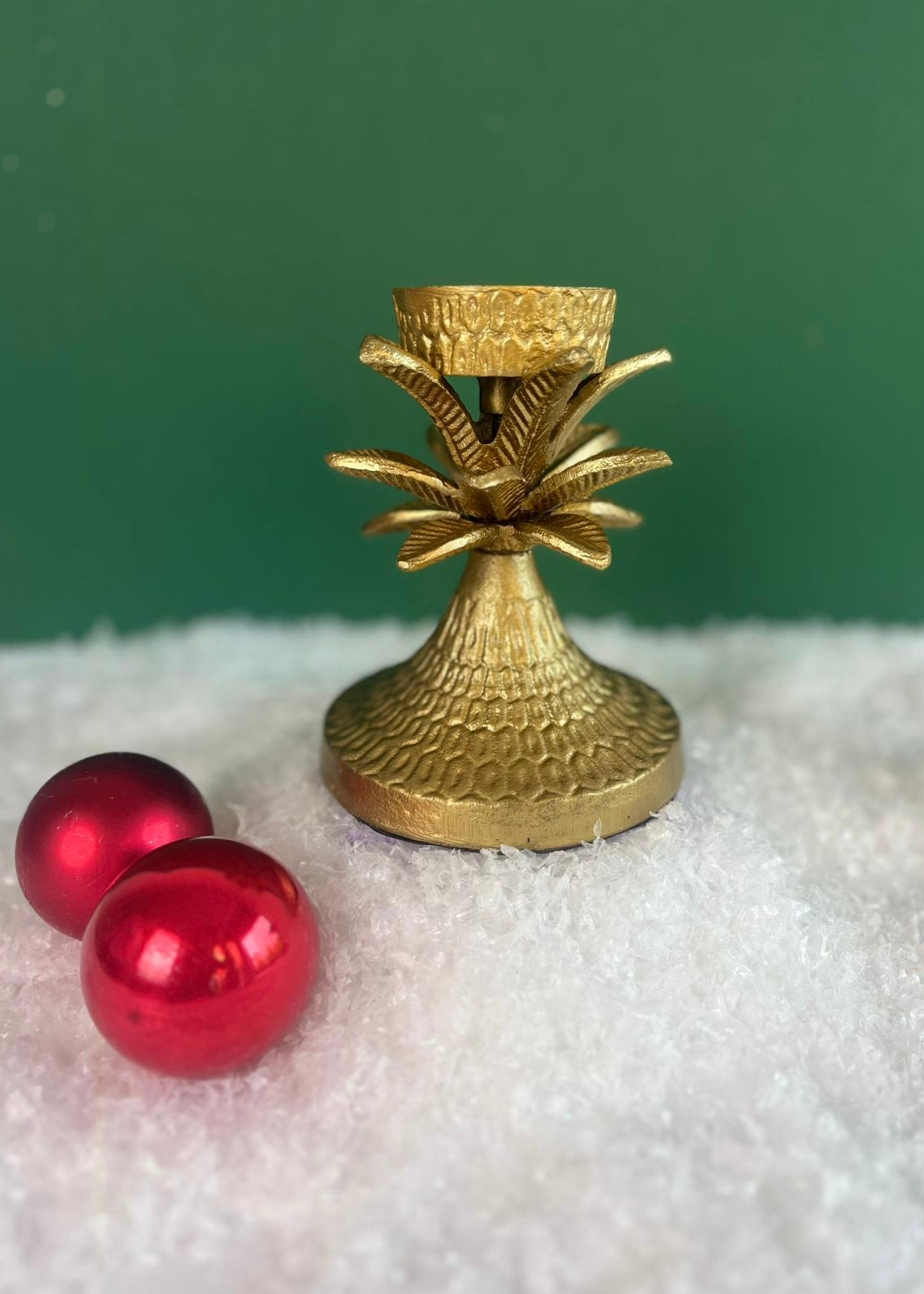 Kerzenständer Palme 'Gold'