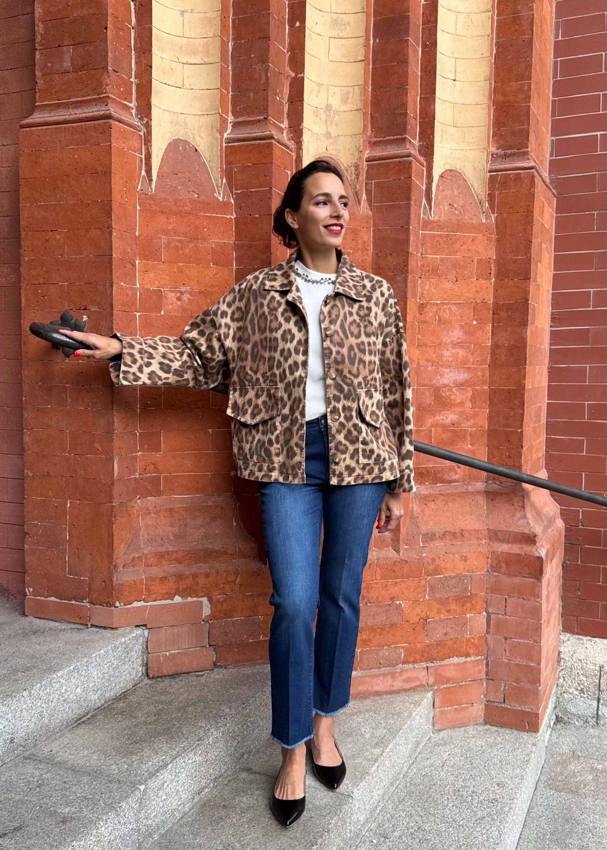 6/8 Cropped Jeans 'Blau'