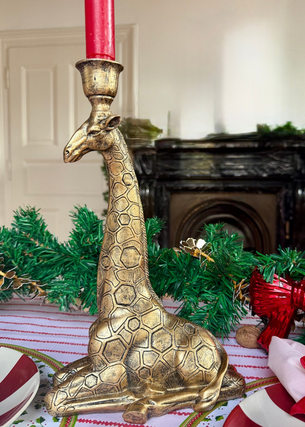 Kerzenständer Boho Giraffe