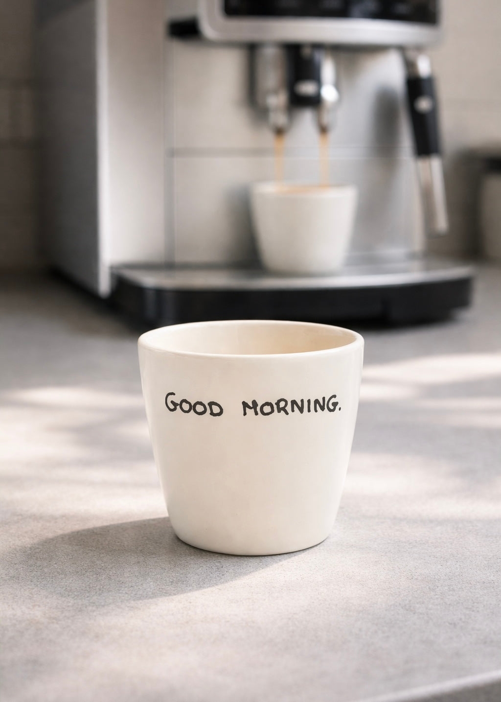 Espresso Tasse 'Good Morning' (Kopie)