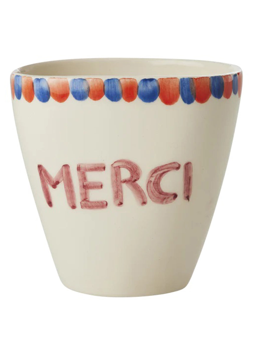 Tasse 'Merci'