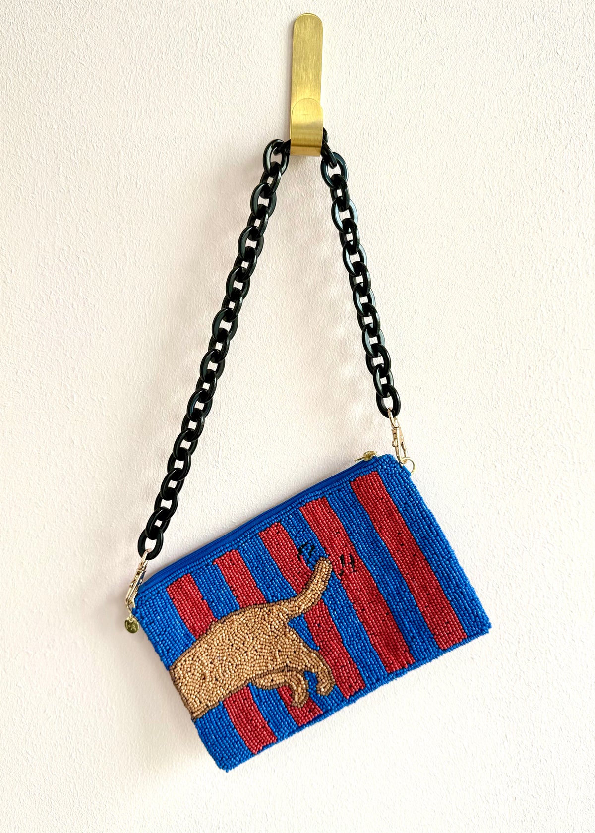 Schultertasche 'Dackel'