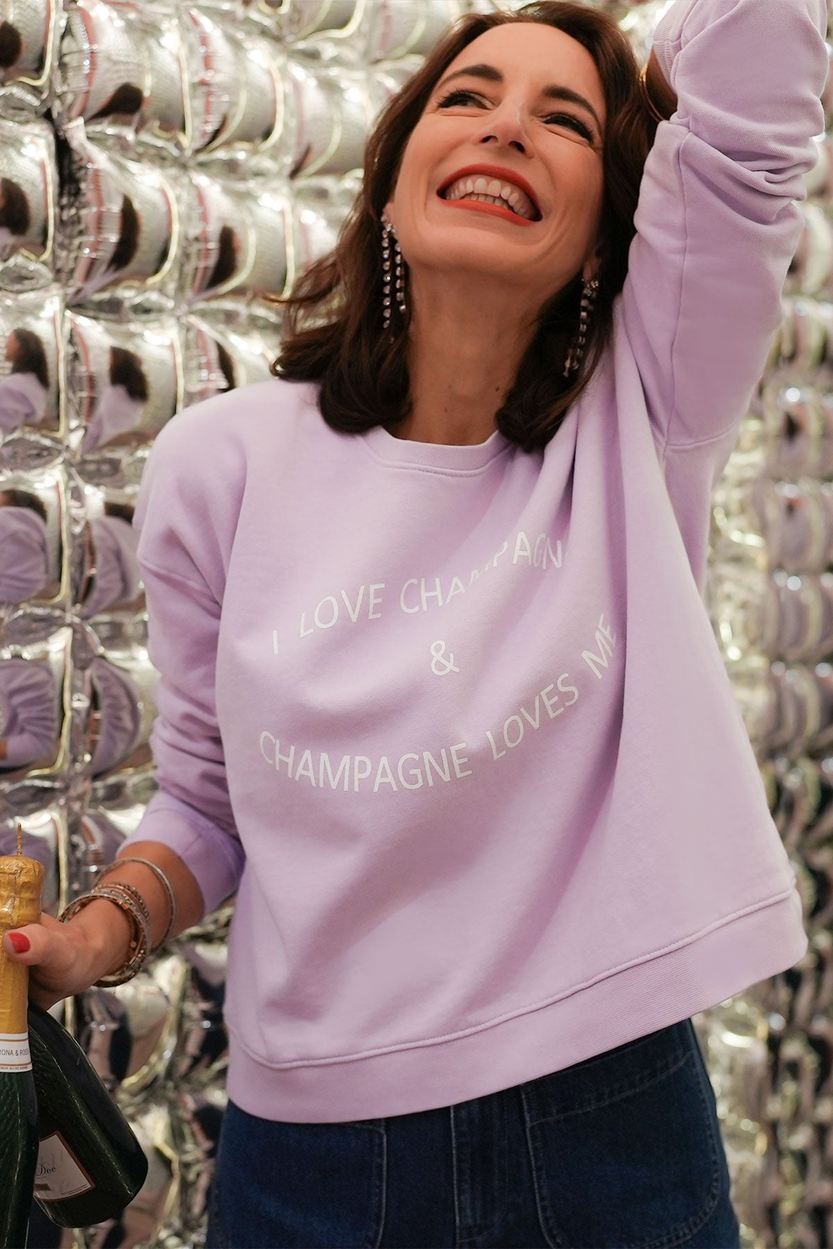 Sweatshirt Champagne Love