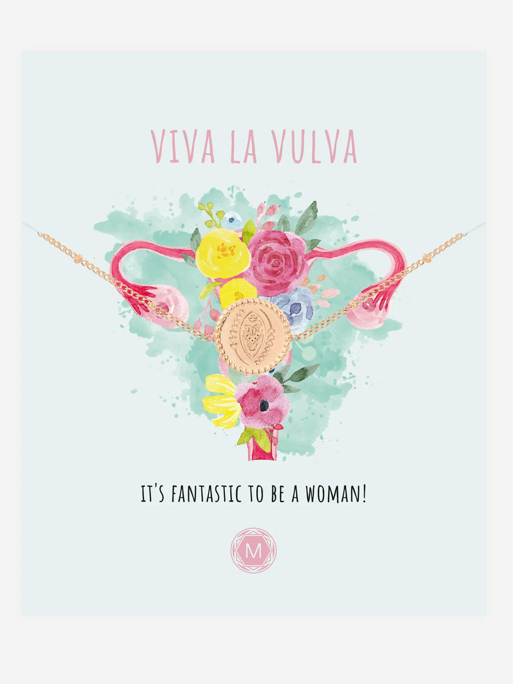 `Viva la Vulva´ Armband Gold