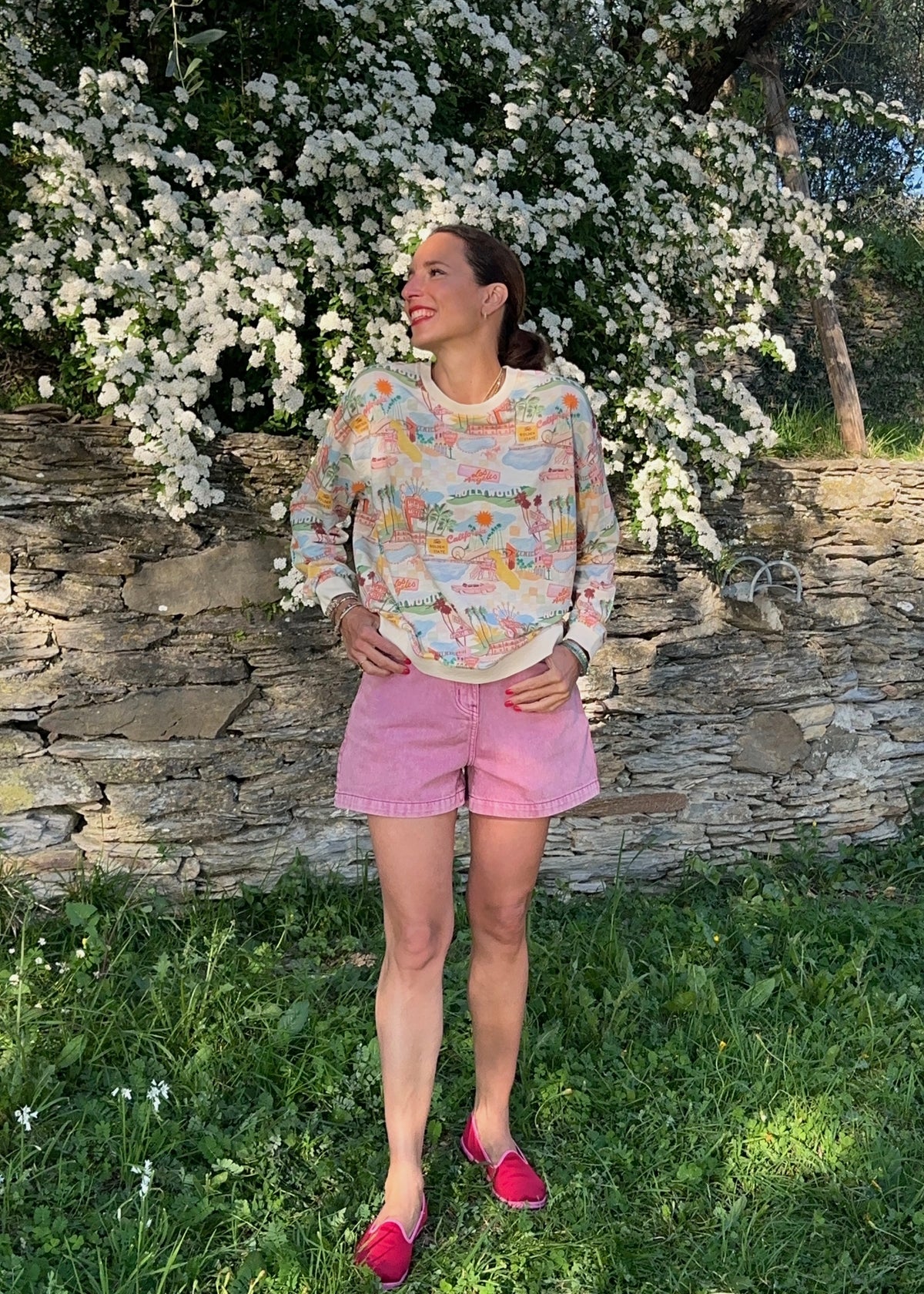 Sommer Sweatshirt &#39;California&#39;