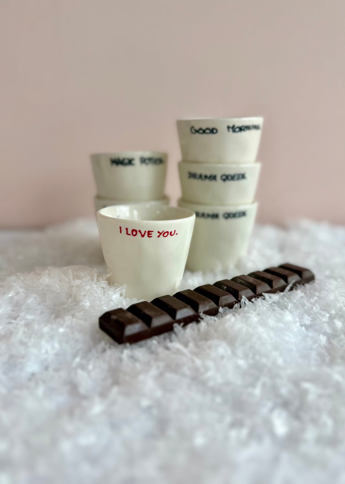 Espresso Tasse 'I love you'