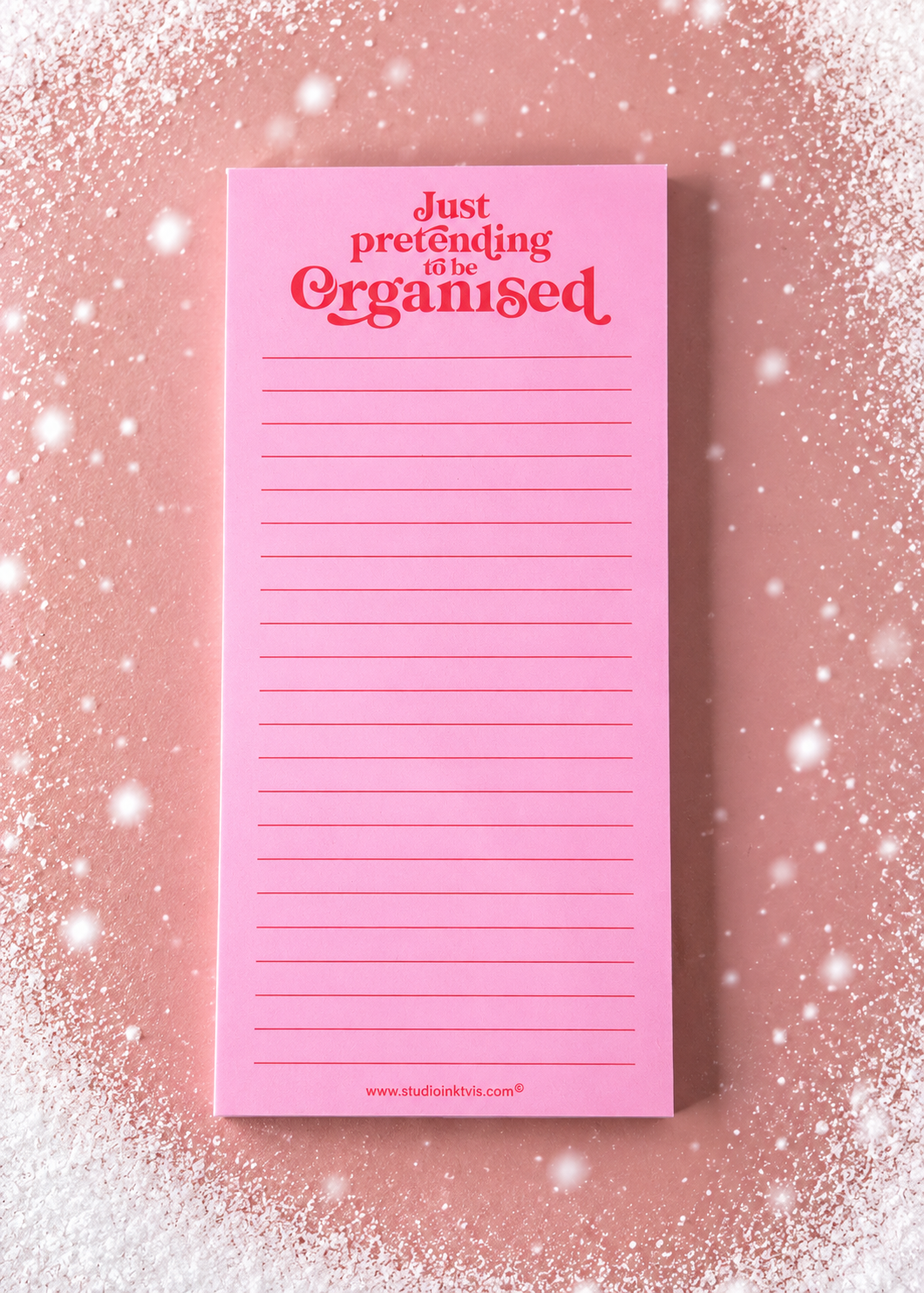 Notizblock 'Organised'