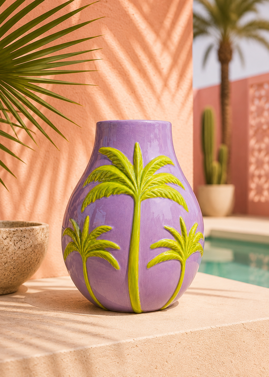 Vase 'Palme'