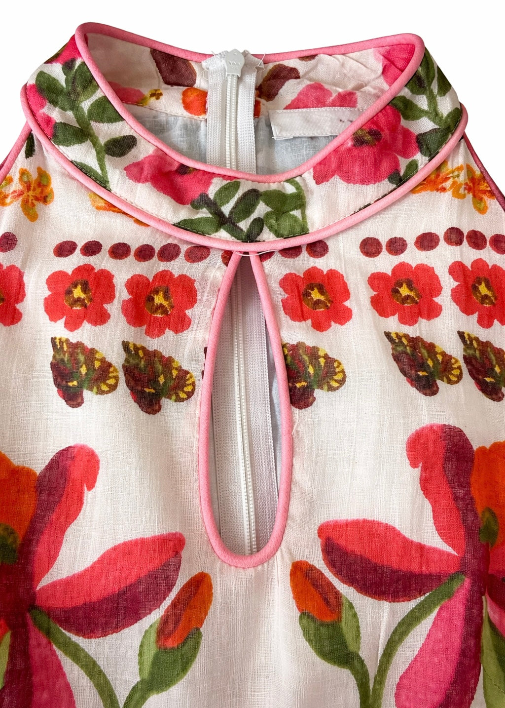 Maxi-Stufenkleid mit Blumenprint