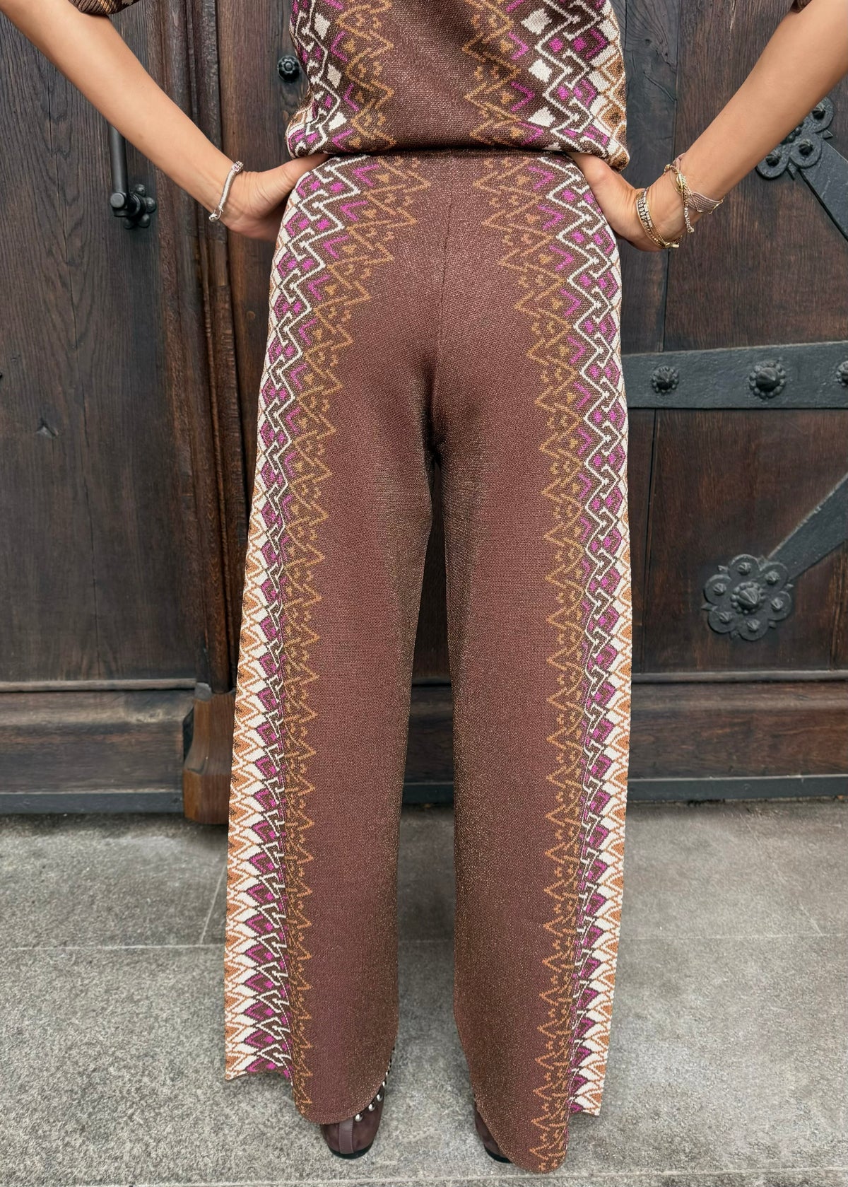 Hose mit Lurex &#39;Jasper&#39;