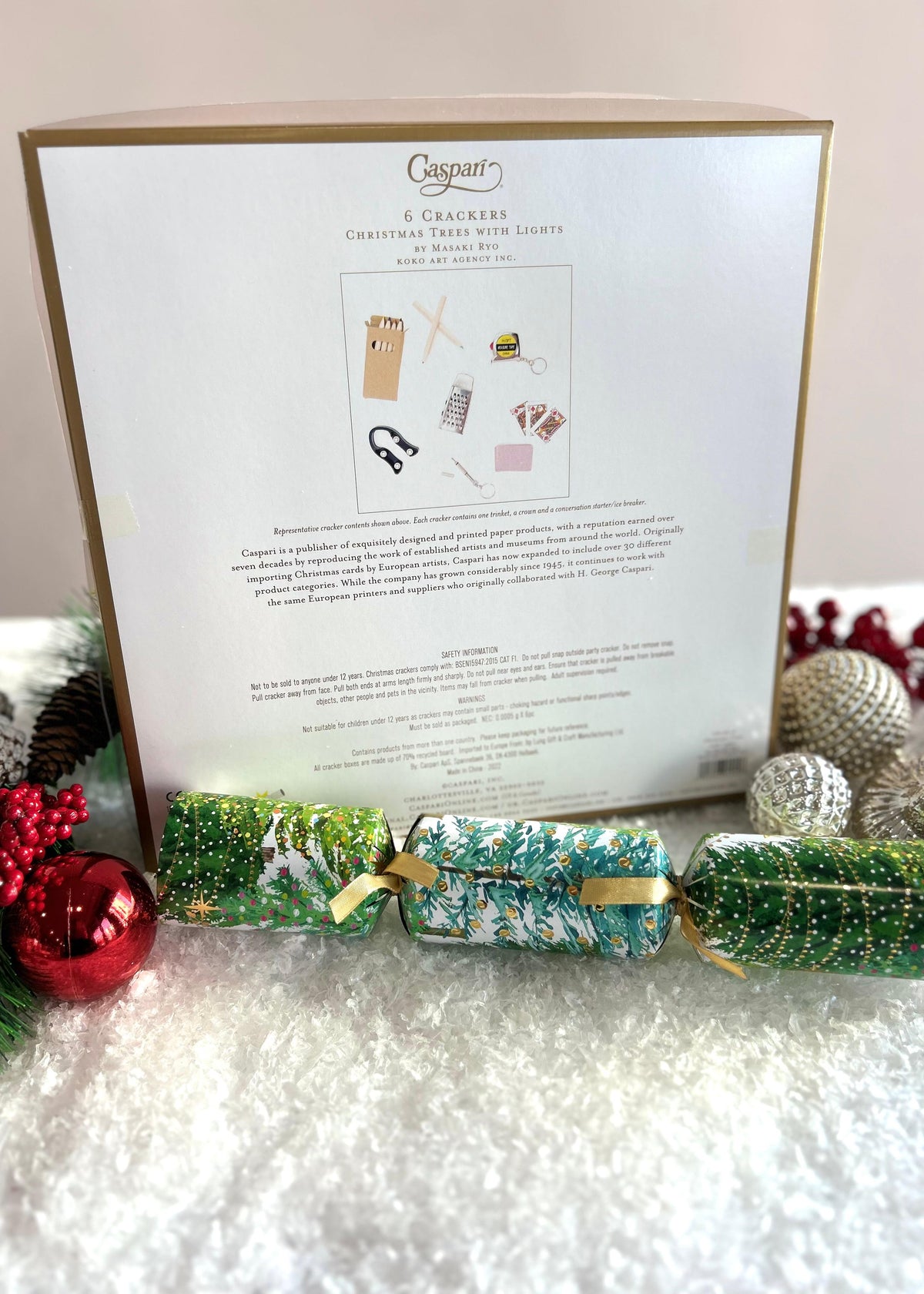 Party Cracker 'Christbäume' XL