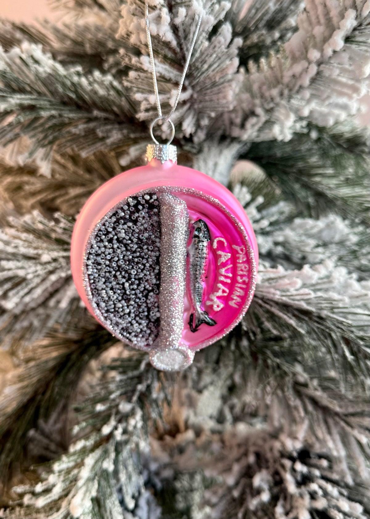 Christbaumanhänger 'Caviar Pink'