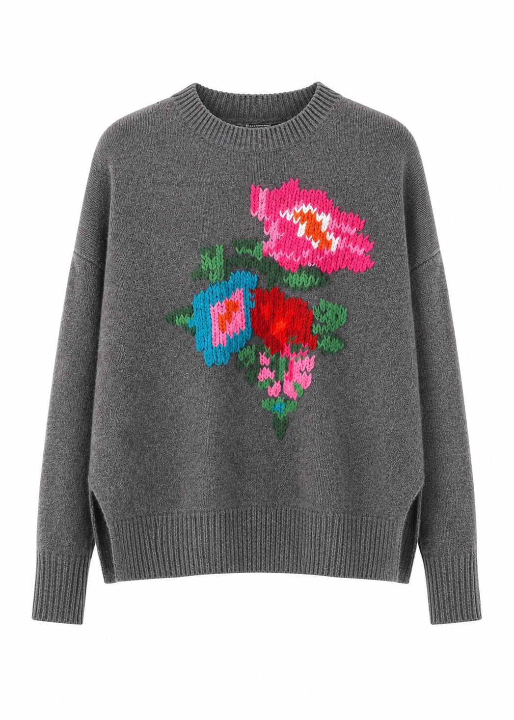Strickpullover 'Bouquet'