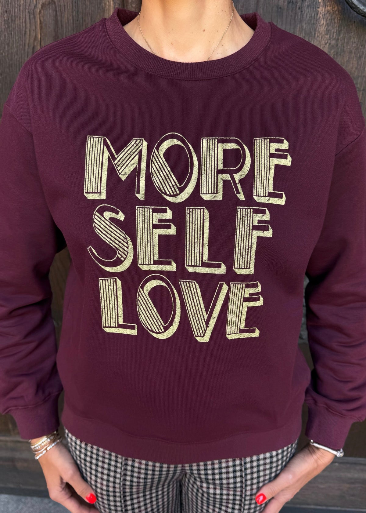 Sweatshirt &#39;More Self Love&#39;