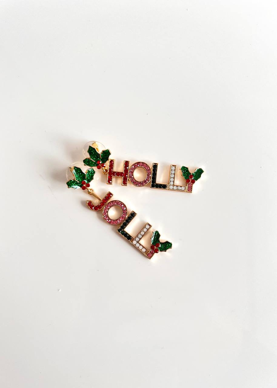 Funny Ohrringe X-Mas 'Holly'