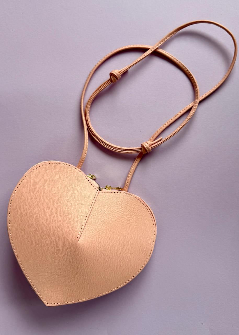 Schultertasche &#39;Herz&#39; Rosa
