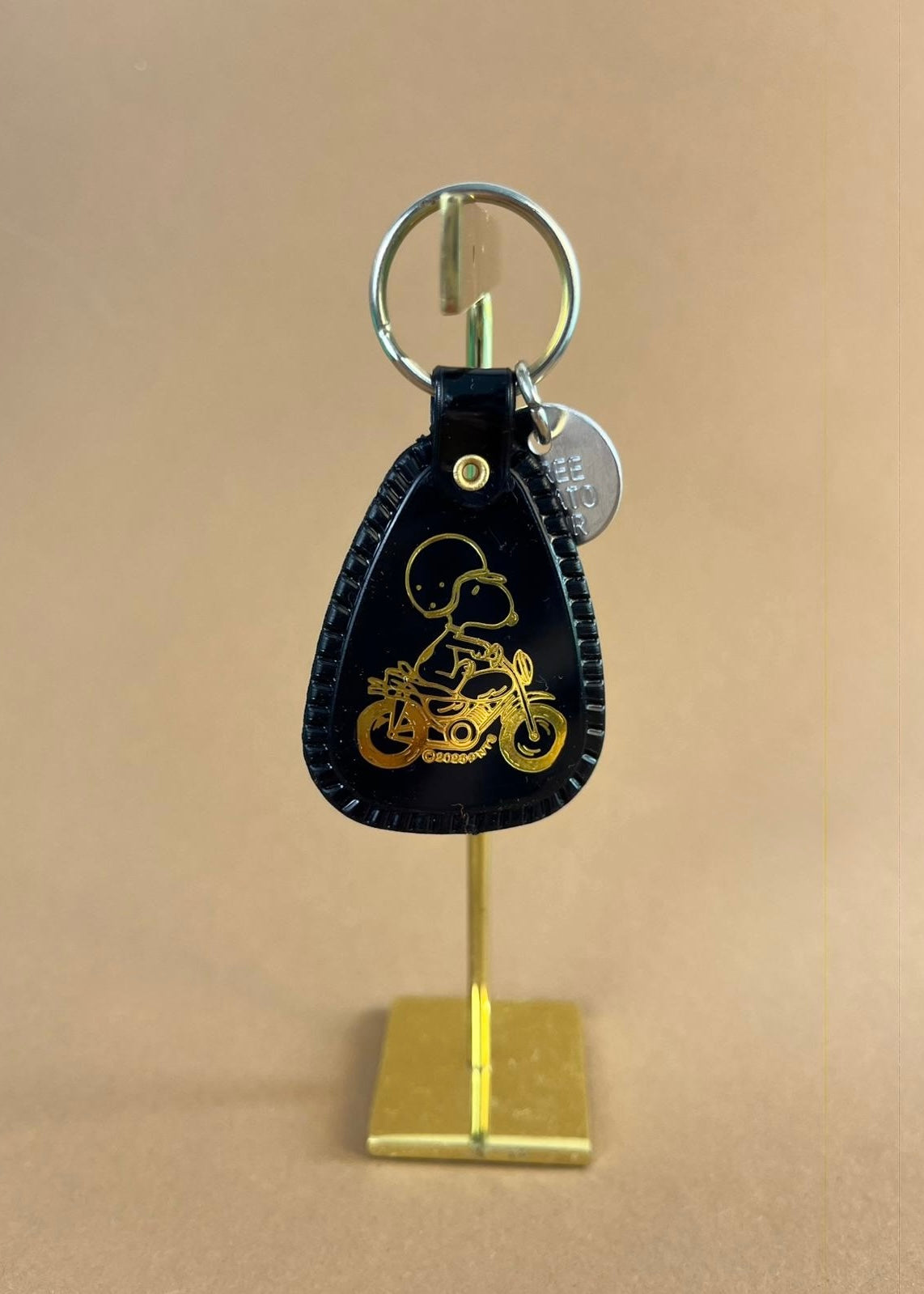 Schlüsselanhänger 'Snoopy' Schwarz