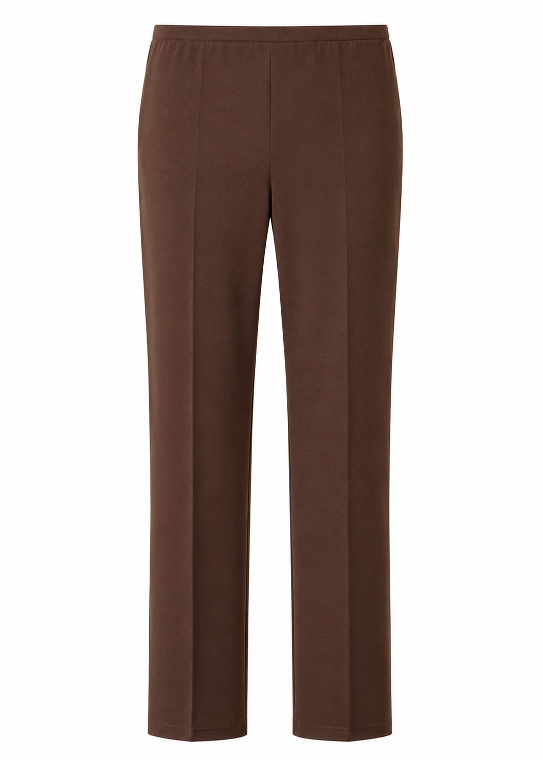 Hose mit Bundfalte 'Braun'