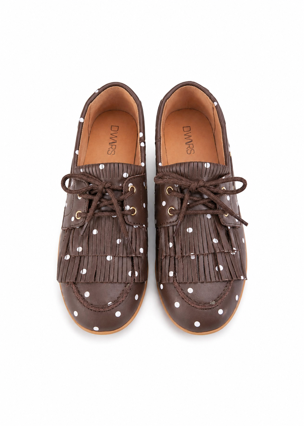 Loafer mit Fransen 'Polka-Dots'