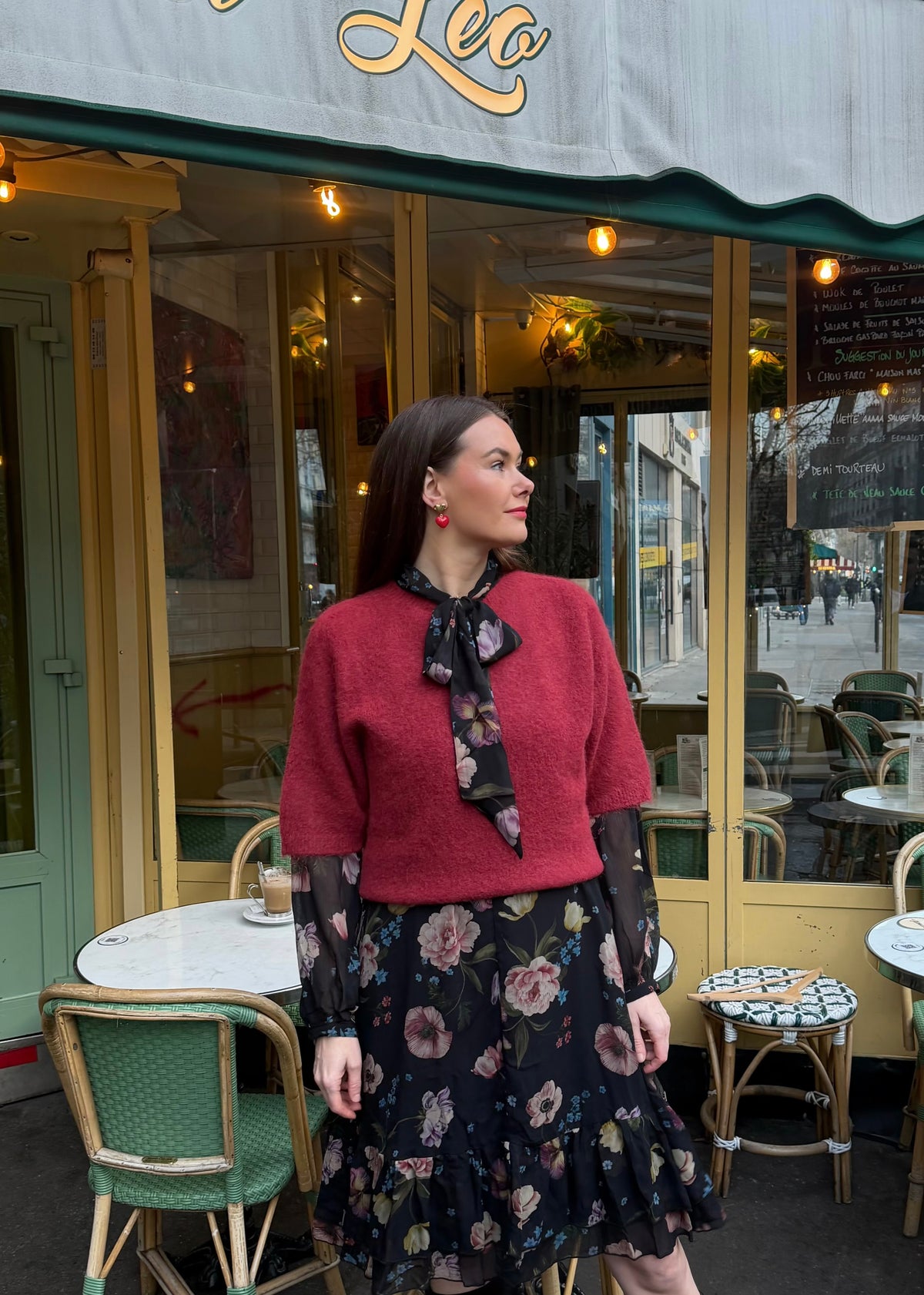 Strickpullover 'Bordeaux'