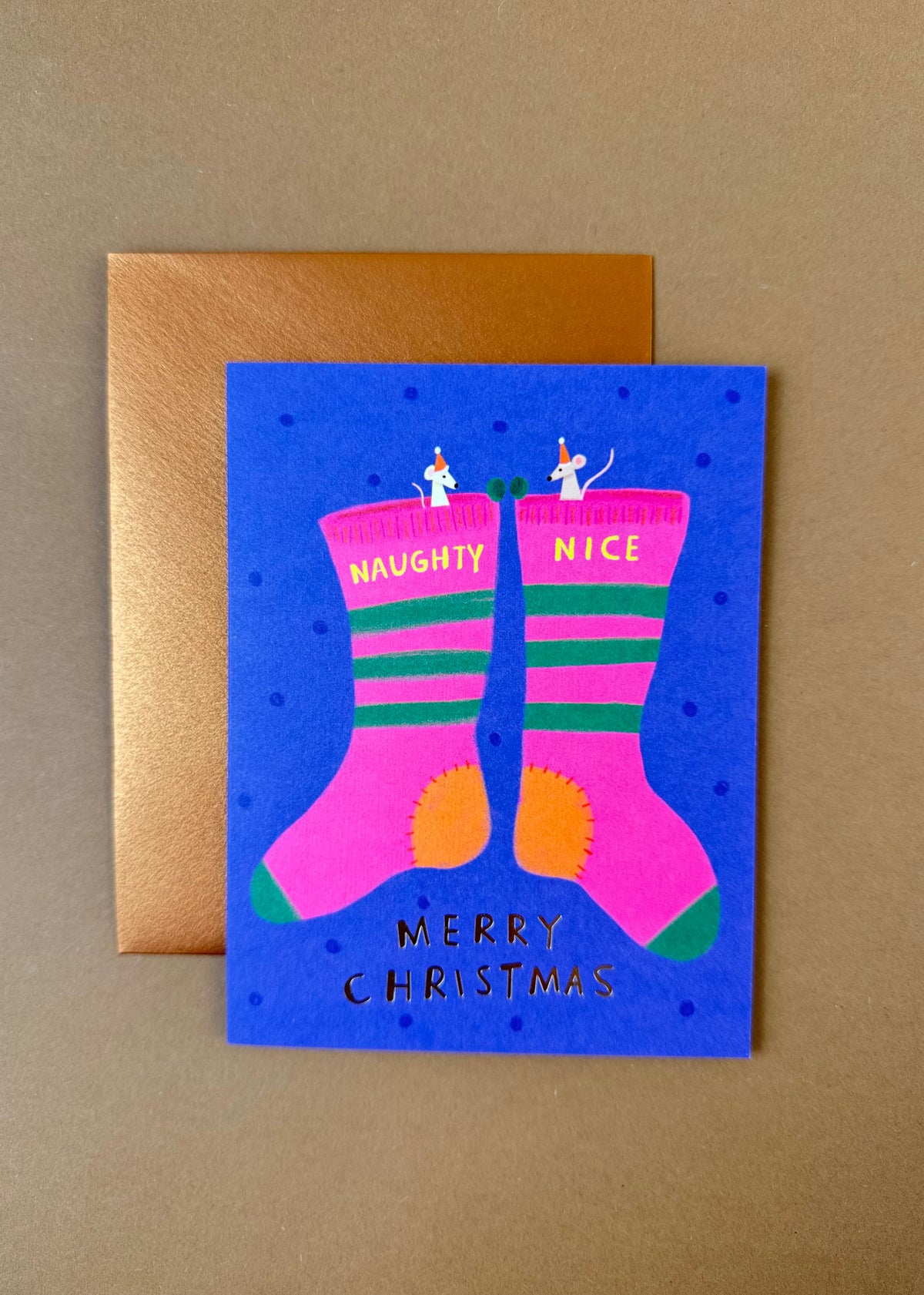 Karte 'Naughty Nice'