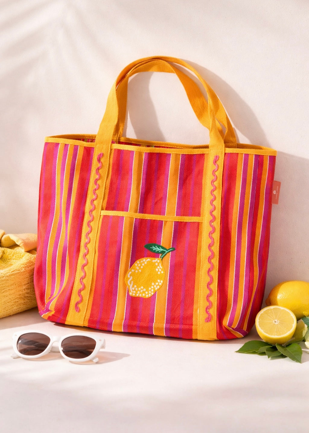 Shopping Bag XL 'Zitrone'