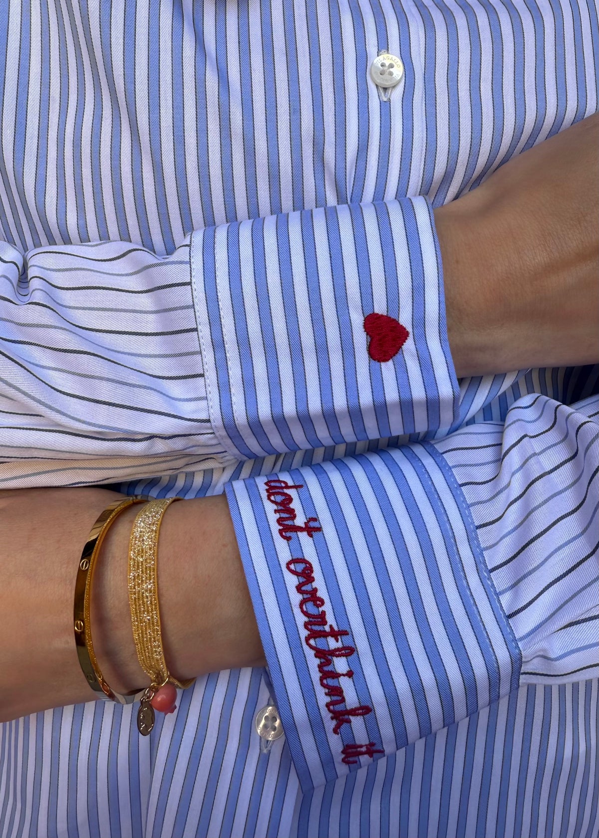 Hemdbluse &#39;Made With Love&#39;