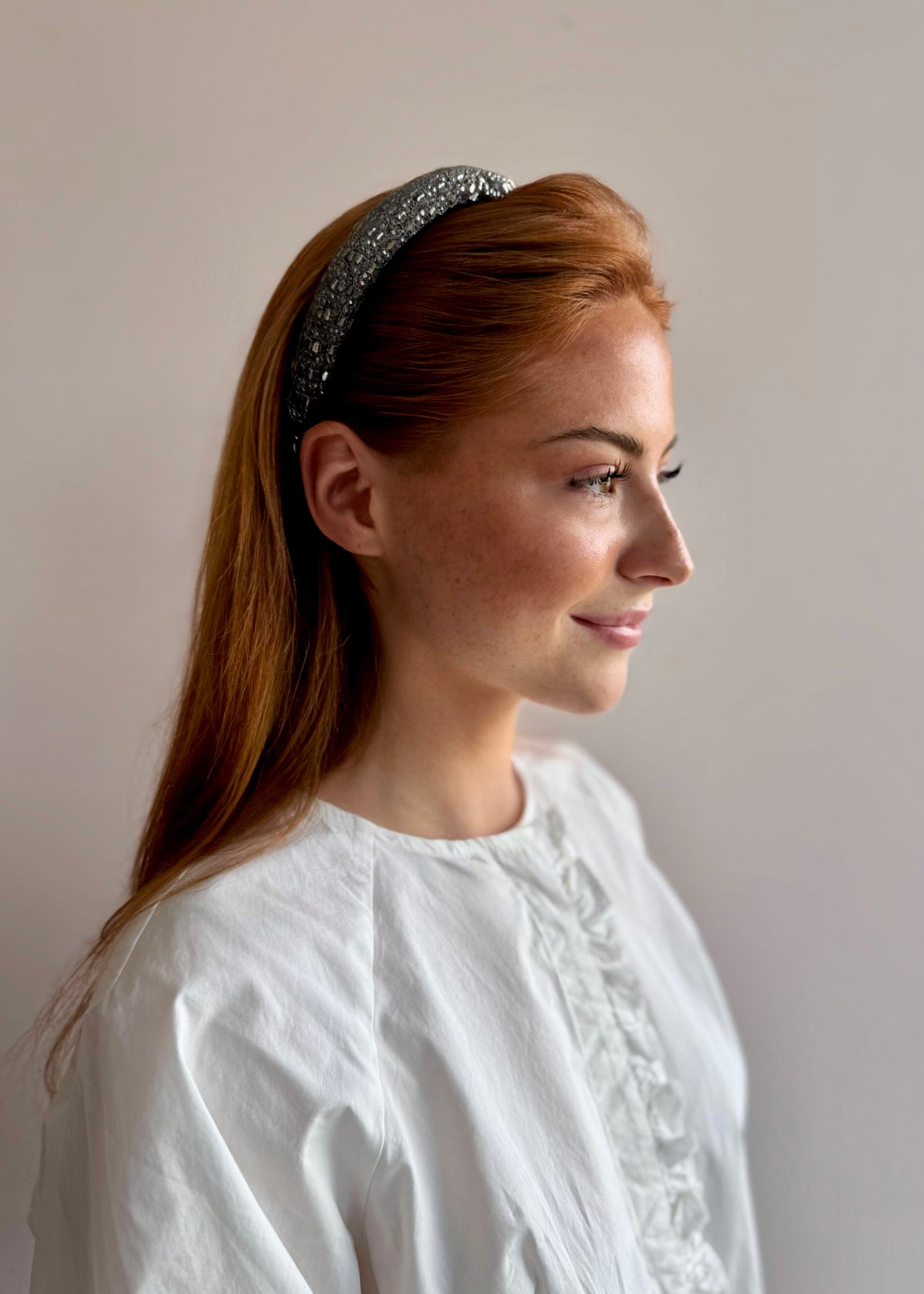 Haarreif 'Anthrazit'