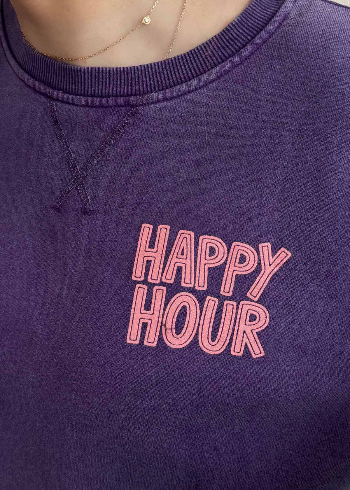 Sweatshirt 'Happy Hour'