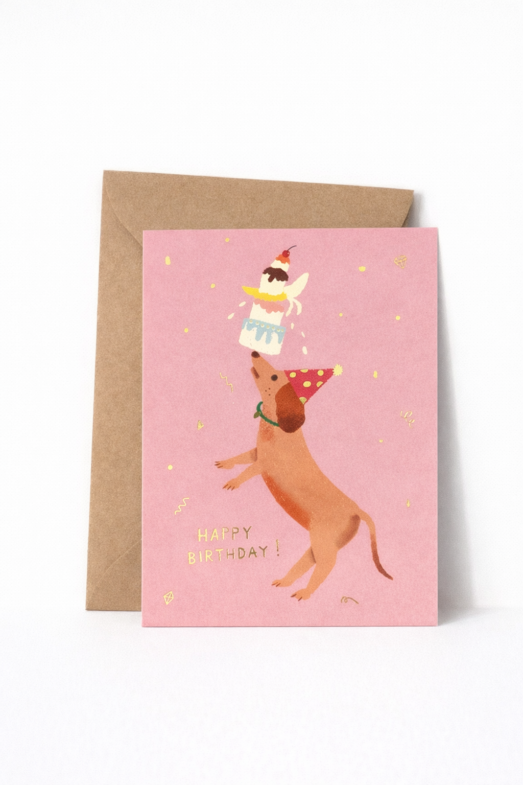 Karte Happy Birthday 'Hund'