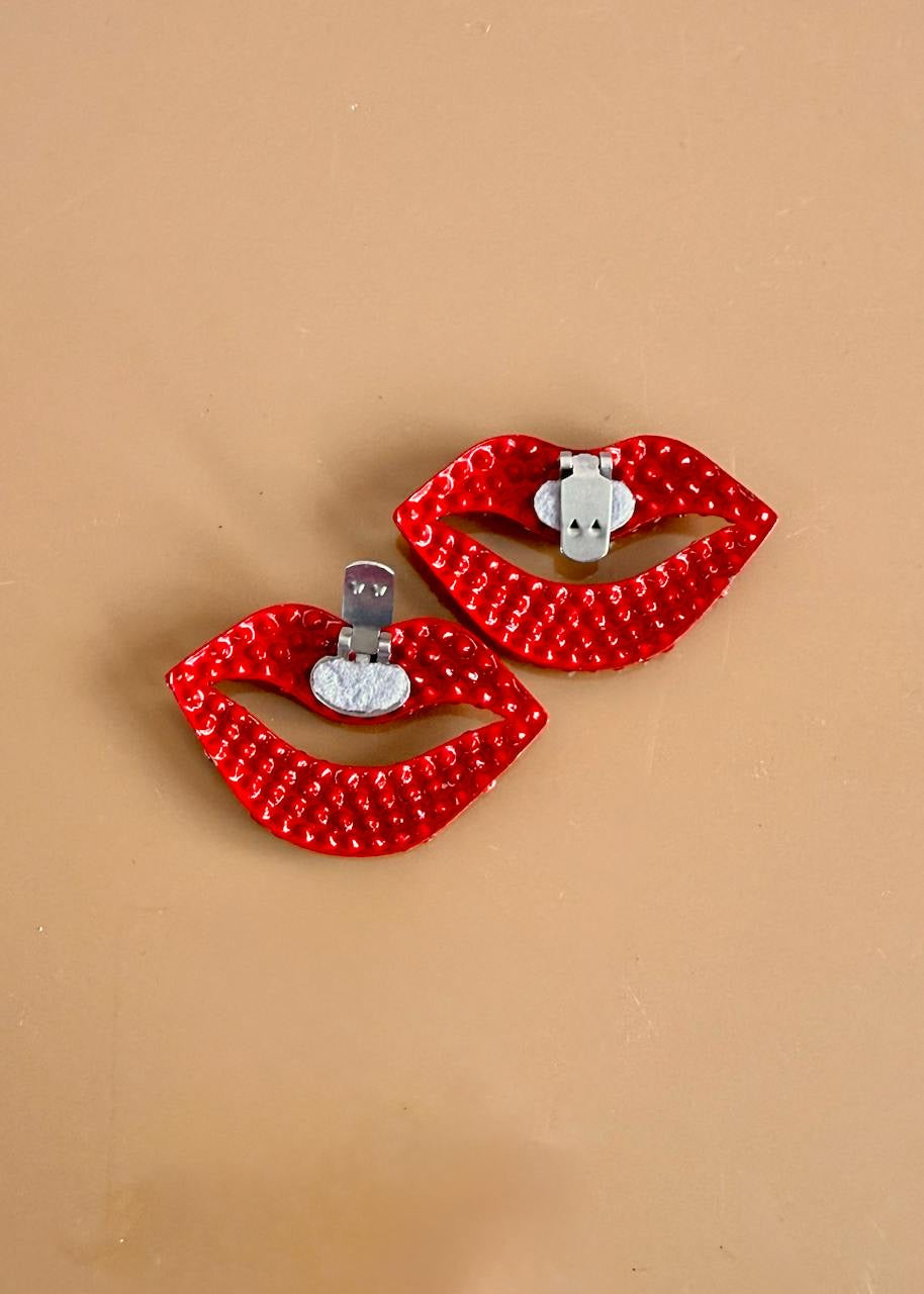 Schuhclip &#39;Kussmund&#39;