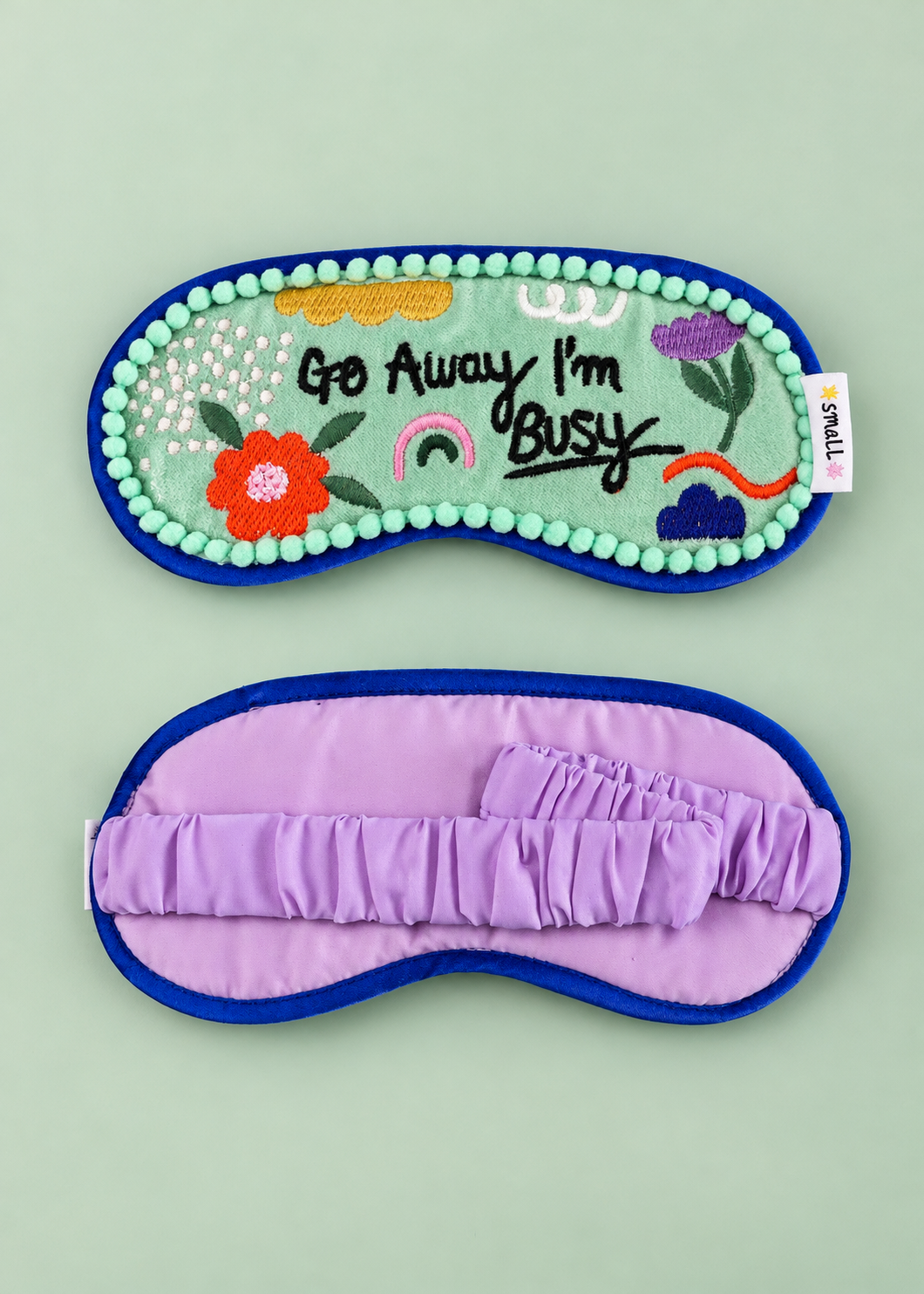 Schlafmaske 'Go Away I'm Busy'