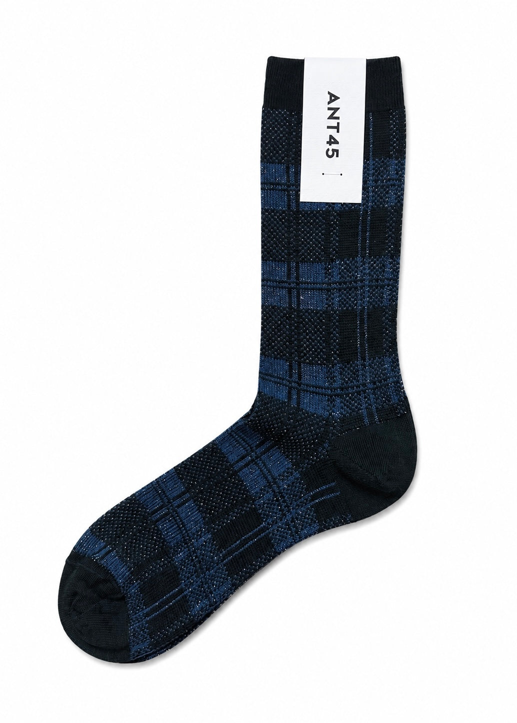 Socken mit Lurex 'Midnight-Navy'