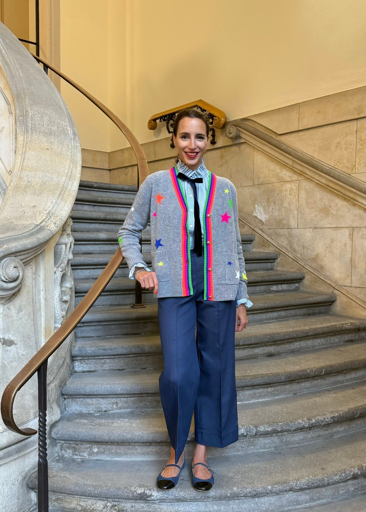 Cardigan &#39;Rainbow-Stars&#39;
