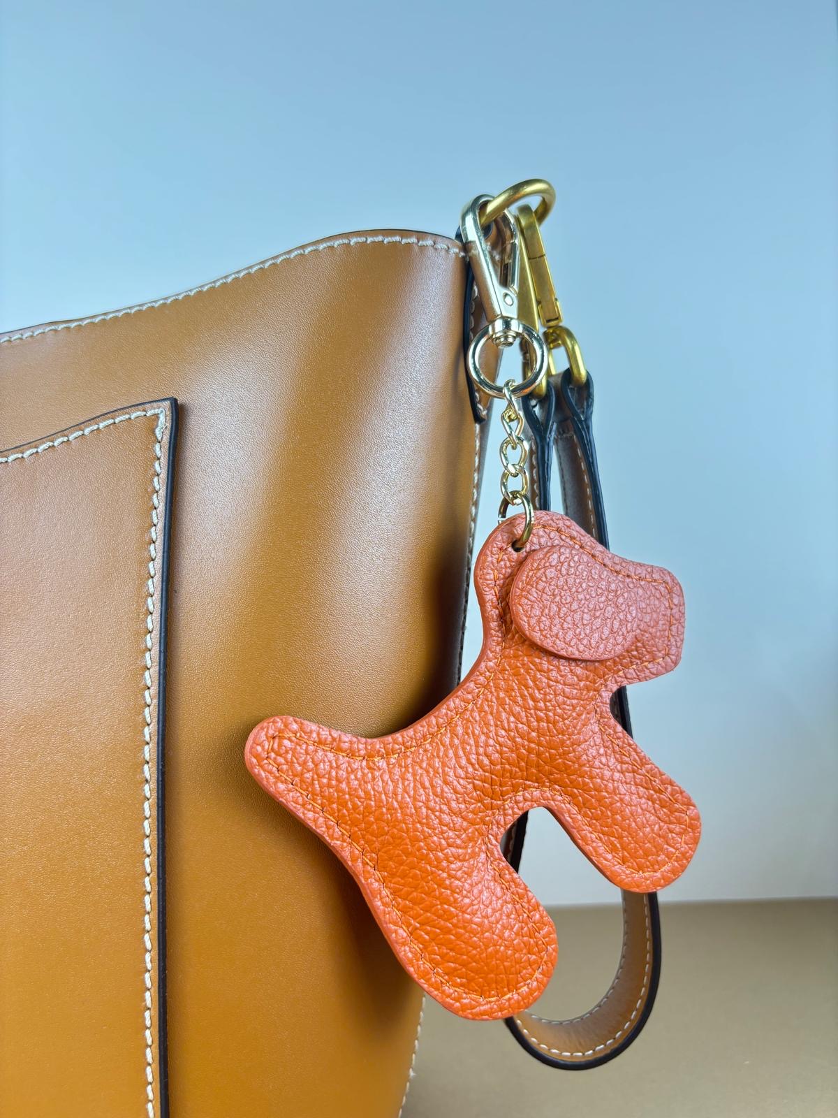 Schlüsselanhänger Dog Orange